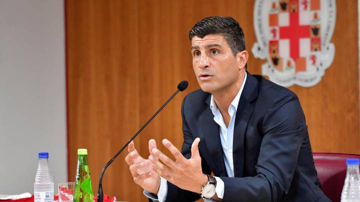 Pedro Emanuel, entrenador del Almería