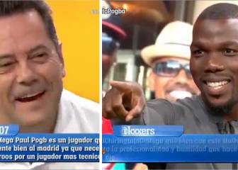 El momentazo Roncero-hermano de Pogba: se inundó de risas el plató