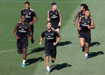 Último entreno antes de Vigo