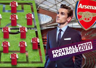 El XI de Griezmann en 'Football Manager': su Arsenal lo lidera Joao Félix y ya va por el 2023