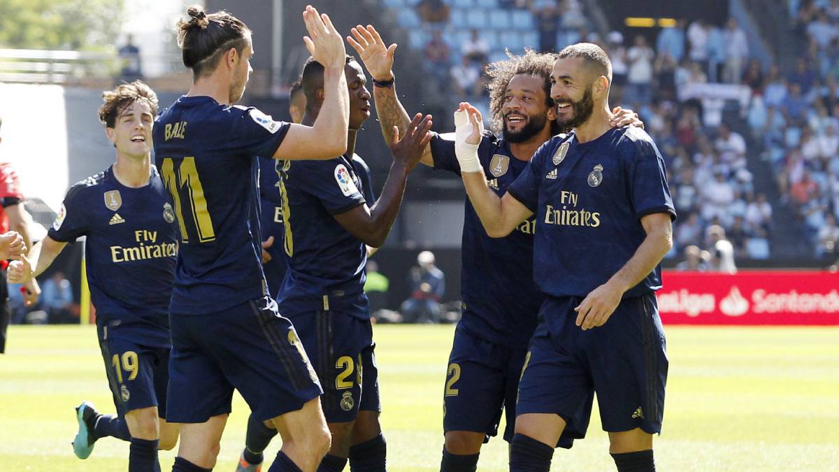 Las mejores imágenes de la victoria del Real Madrid en Vigo