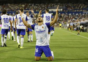 Luis Suárez lidera el primer triunfo del Zaragoza