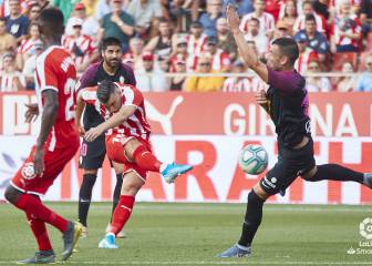 El Girona salva un punto en el 90' ante el recién ascendido Sporting