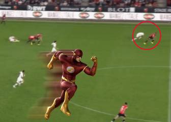 Mbappé parece 'Flash': La explosiva carrera del francés