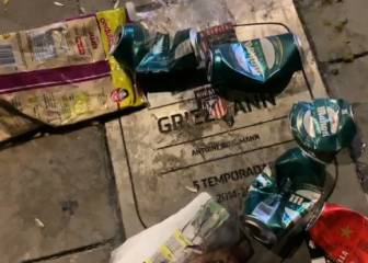 Atlético fans trash Griezmann's Wanda Metropolitano plaque