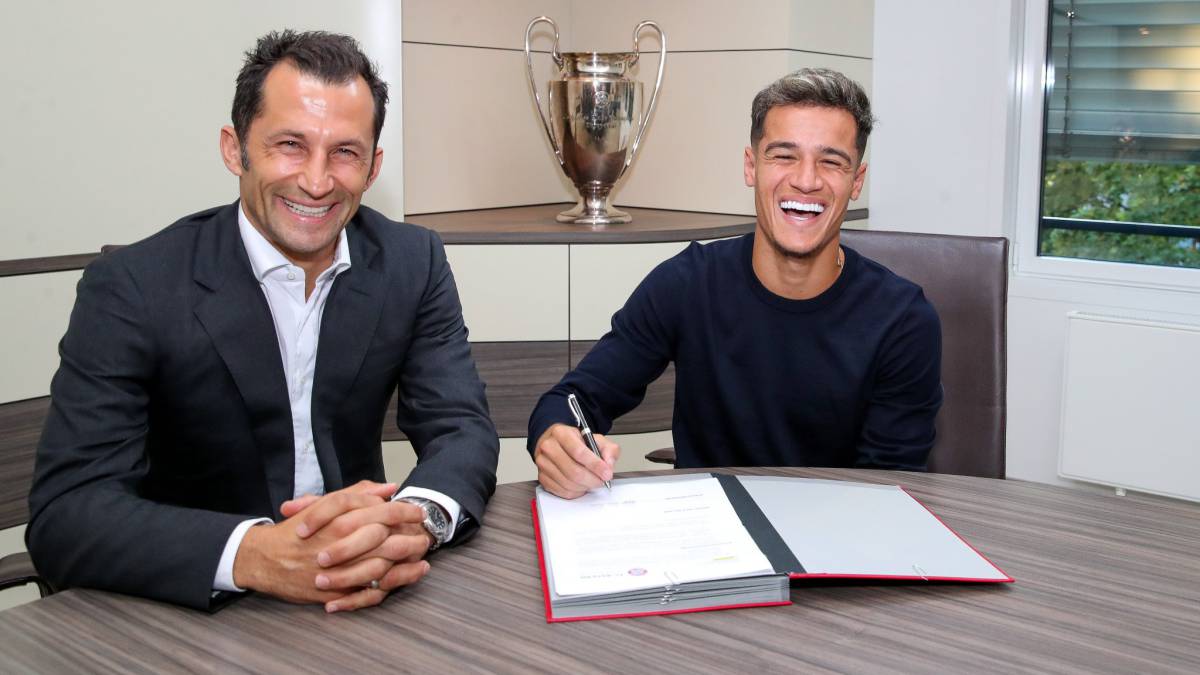 El jugador brasileño recién fichado por el Bayern Munich, Philippe Coutinho.