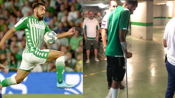 El Betis cayó derrotado ante el Valladolid y además perdió para jugar ante el Barcelona al portero titular Joel Robles y al delantero centro Borja Iglesias.