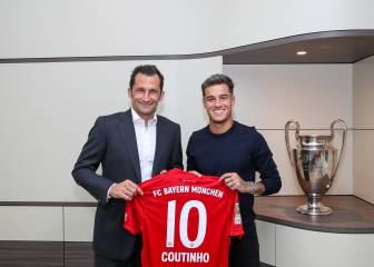 Barcelona's Coutinho seals Bayern Munich loan move