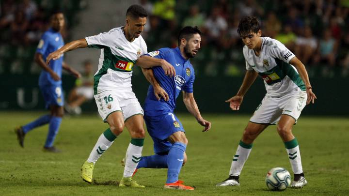 Hugo, y el primer gol del Fuenla en Segunda: "Es un orgullo"