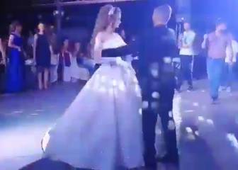 La boda en Siria más madridista: el baile nupcial con el himno del Madrid