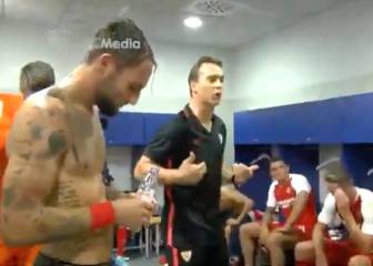 El show de Lopetegui en el vestuario tras ganar