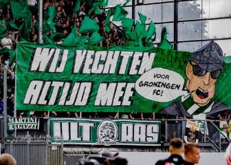 El Groningen 'premia' a los jefes por dejar librar a sus aficionados