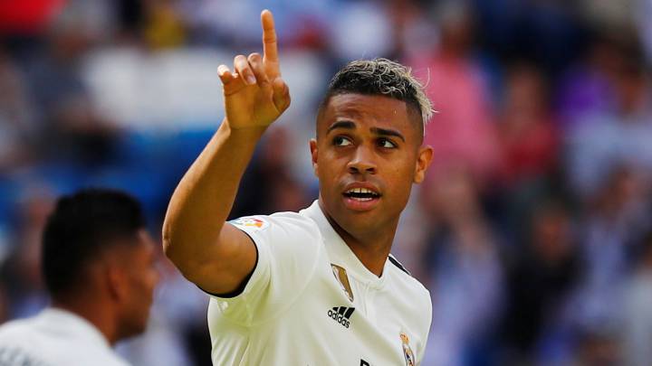 Mariano, jugador del Real Madrid