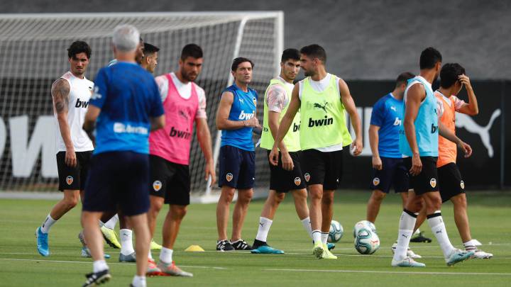 Rodrigo sigue con su puesta a punto y Medrán se ausenta
