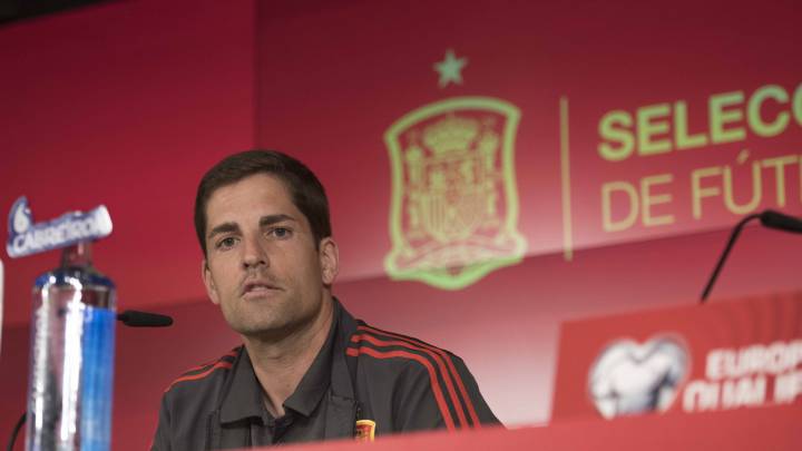 Robert Moreno, seleccionador español.
