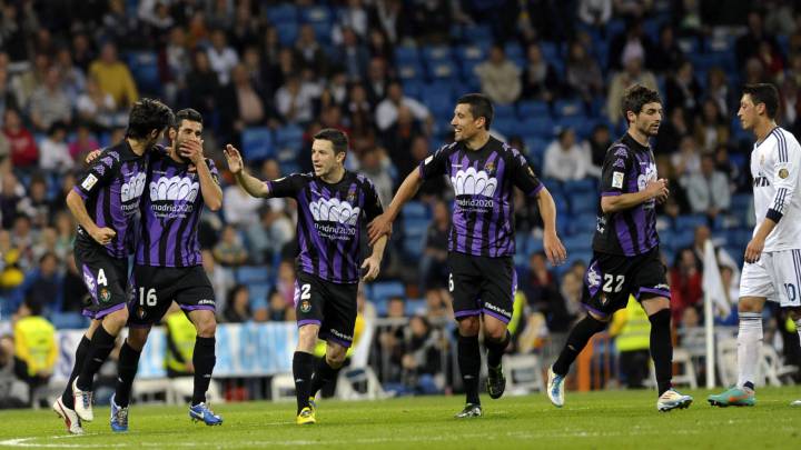Cuatro partidos de siete o más goles en el Bernabéu