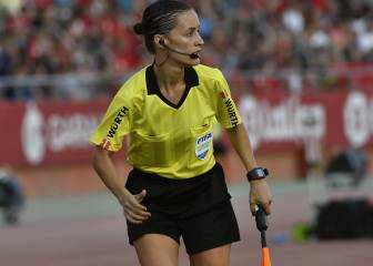 Guadalupe Porras, asistente de VAR en el Leganés - Atlético