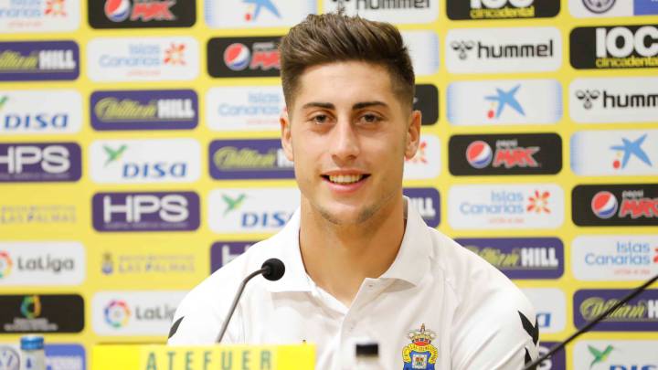 Álvaro Lemos, jugador de Las Palmas