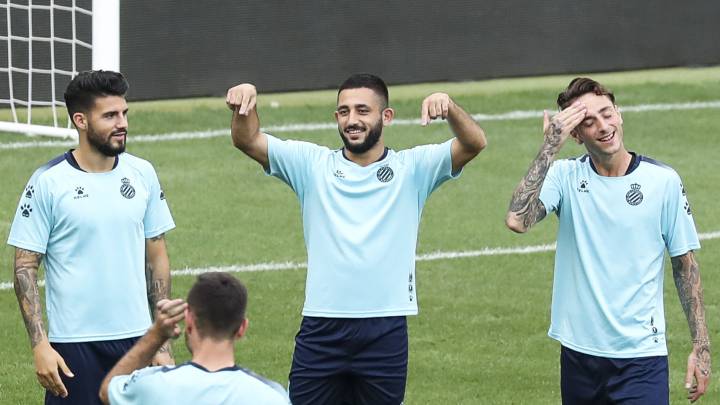 Vargas, en acción.