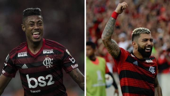 Bruno Henrique y Gabigol, las armas del Flamengo de Jorge Jesús