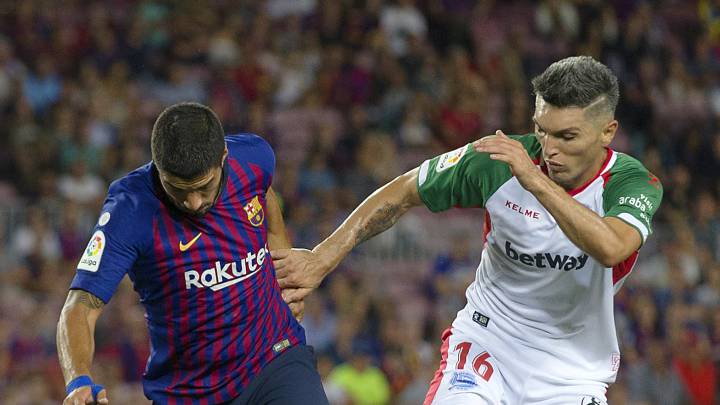 Dani Torres, jugador del Alavés