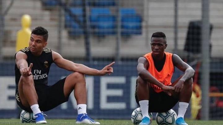 Vinicius, a Casemiro: "Contigo es más fácil marcar gol"