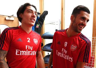 Bellerín se rinde a Ceballos