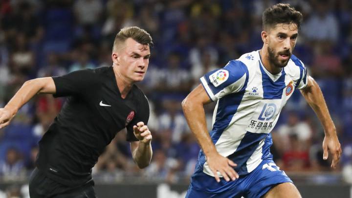 Didac Vila, jugador del Espanyol
