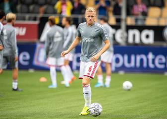 Van de Beek se lesiona y es baja para el próximo partido del Ajax