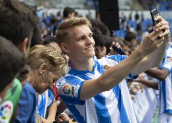 Madrid could recover Ødegaard from Real Sociedad loan in June