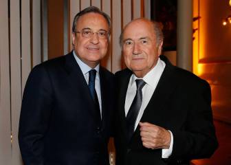 Blatter desvela la reprimenda que le pegó Florentino en 2013