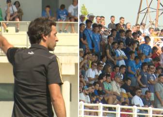 No se lo esperaba nadie: el cántico de la grada a Raúl en su debut