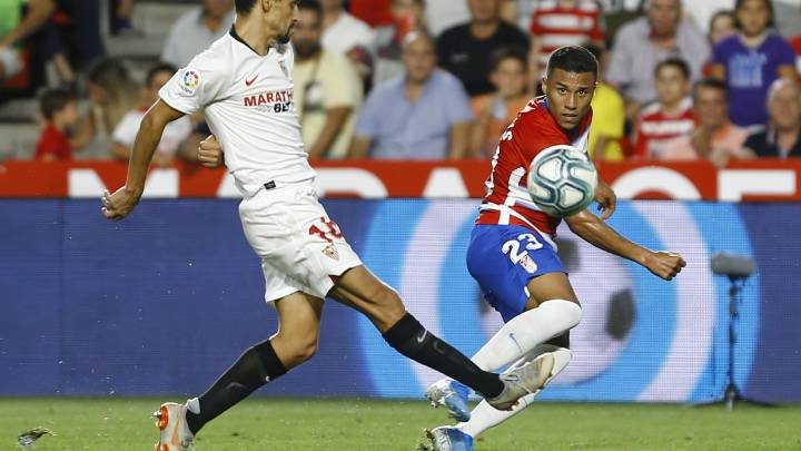 Darwin Machís en el partido contra el Granada.