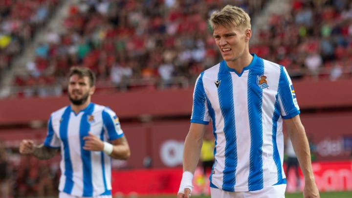 Ødegaard firma el final de la maldición txuri-urdin en Mallorca