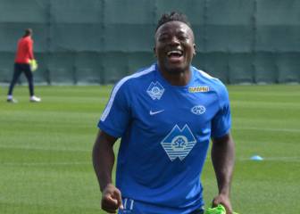 Las Palmas se queda sin Thomas Amang, que se va al Nástic