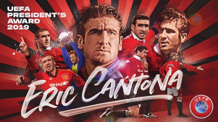 La UEFA premia a Cantona