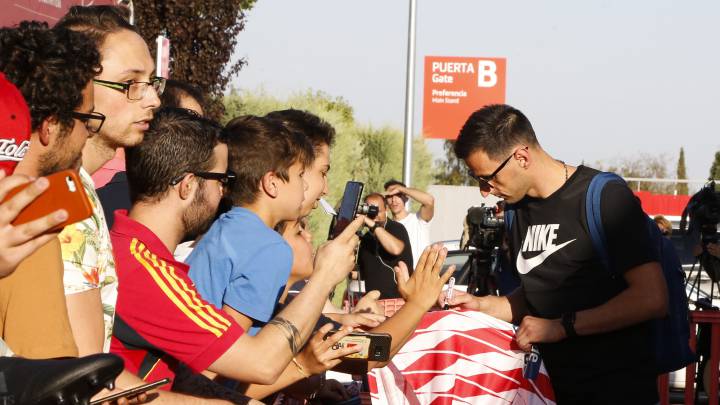 El delantero del Atlético de Madrid, Nikola Kalinic.