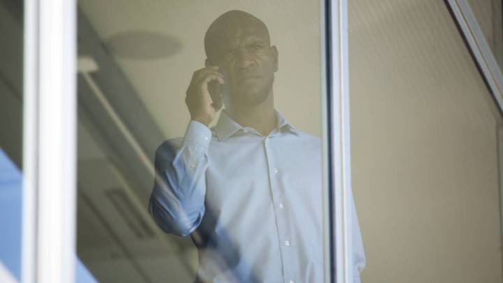 El director deportivo del Barcelona, Éric Abidal.