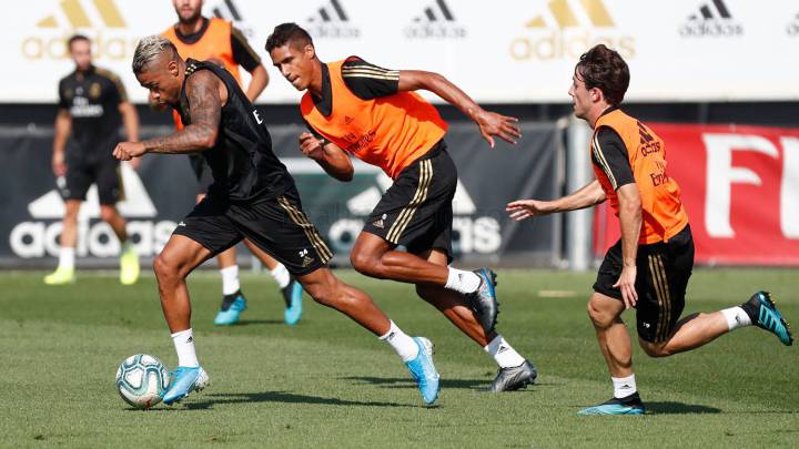Real Madrid return to work without Hazard but with Mariano