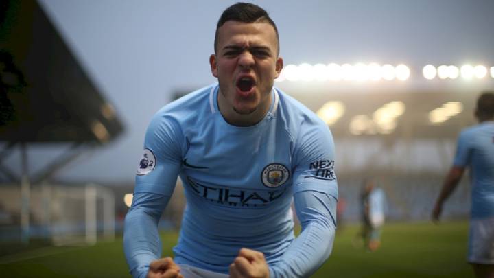 Lorenzo González, jugador del Manchester City