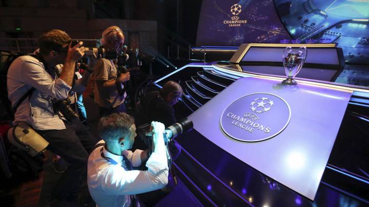 Sorteo Champions League en directo: fase de grupos, en vivo