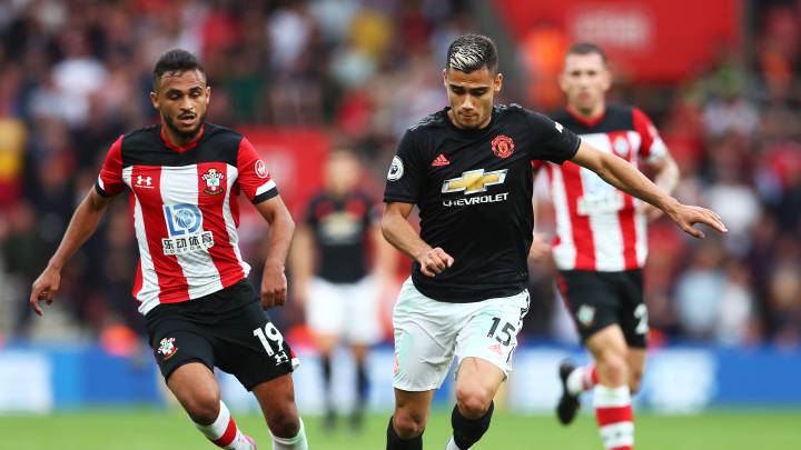 Southampton - Manchester United de la cuarta jornada de la Premier League