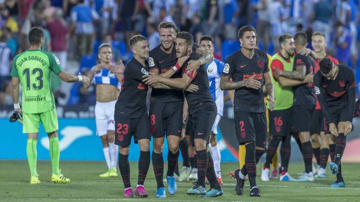 El Atlético puede firmar una jornada redonda: líder y cinco puntos por delante del Barcelona.