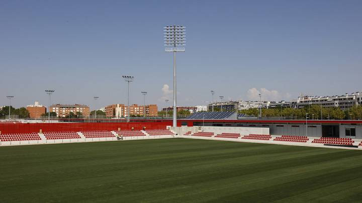 La sede del Atlético en Alcalá de Henares.