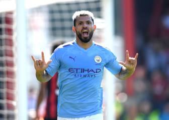 Agüero entra en el once de la jornada 4 de la Premier