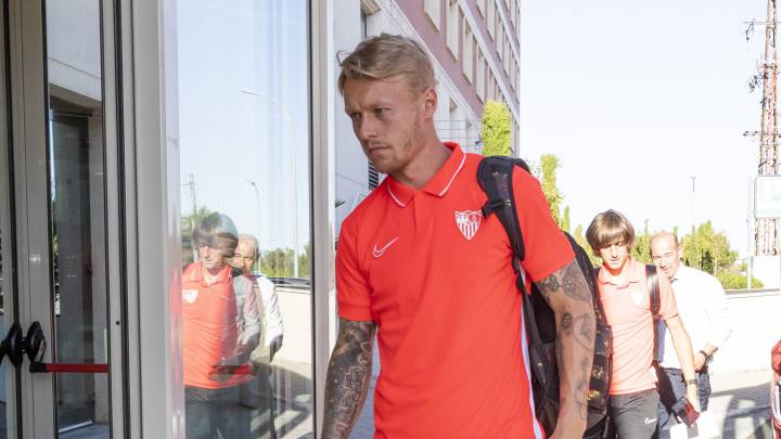 Simon Kjaer, jugador del Sevilla