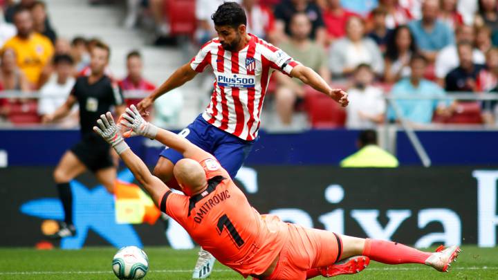 Diego Costa revolucionó al Atlético, que es otro con él.