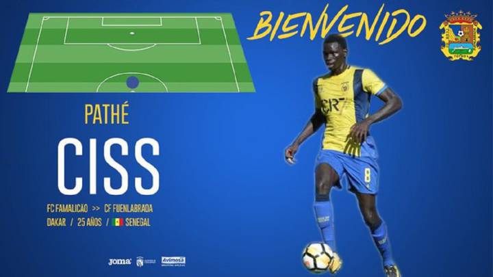 El Fuenlabrada ficha músculo con la llegada de Pathé Ciss