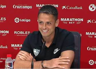 Chicharito, eufórico en su presentación: