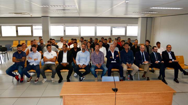 Comienza el primer macrojuicio del fútbol español